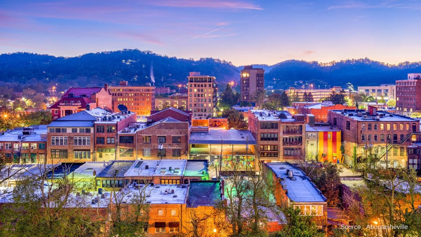 Best 10 Places to Visit in December in the USA Asheville Traveyork